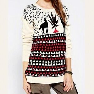Urban Outfitters tribal print sweater